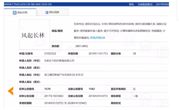 影視作品商標注冊？看看正午陽光是怎么做的？