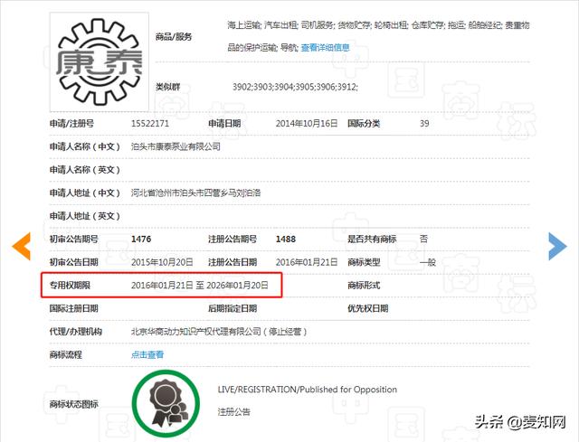 “泰康”、“康泰”商標案，哪個才是正主？
